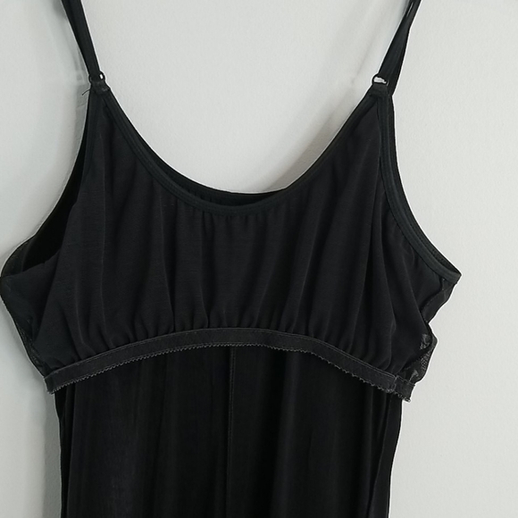 Vintage 1980's OLGA black slip chemise 36 - Picture 7 of 9